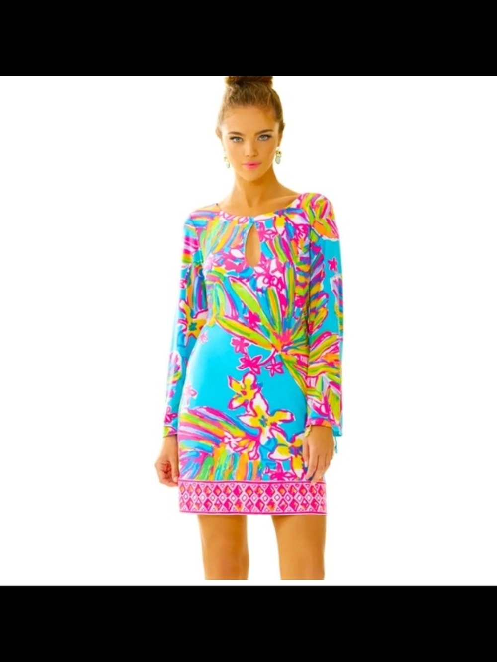 Lilly Pulitzer Fairfield Tunic Dress In Summer Haze